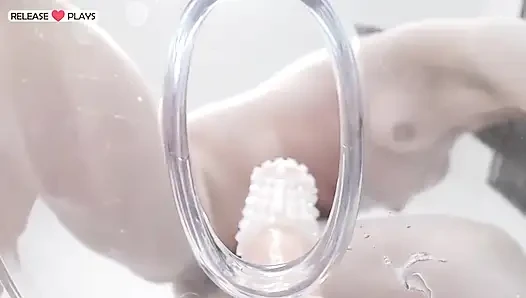 Безупречная красотка с Crystal Clear Charm доставляет шокильно интенсивное соло-удовольствие, витрина