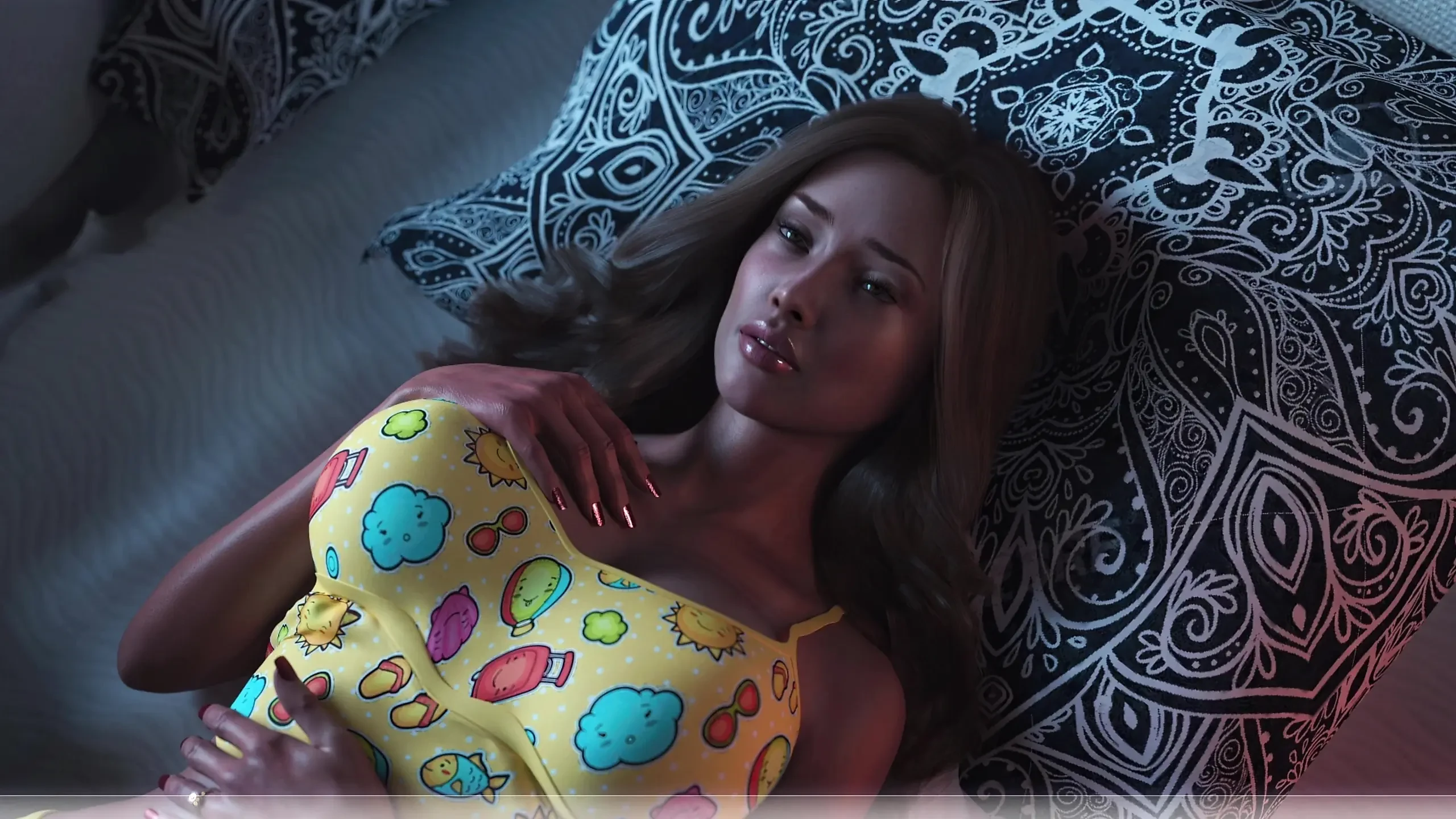 She Had Been Horny Since the Sauna, so That Night She Let Dyl Fuck Her