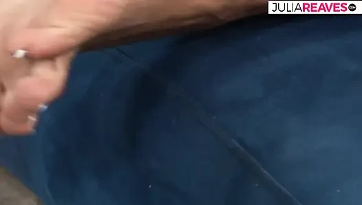 Sexy girl moans as she rides a huge cock to a cumshot