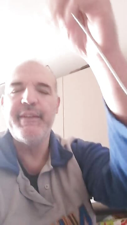 I Piss and Dip the Tip of My Cock in My Piss and Jerk My Cock Hard