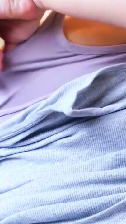 Horny Stepmom Showing Her Big Boobs Breast Cleavage To Stepson While Working Out She Did Oil Massage To Her Big Tits | Clip 1