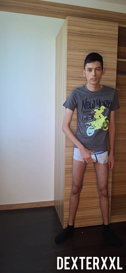 Rafageek Sexy Skinny Friend Fuck Me Bareback. Gay Anal