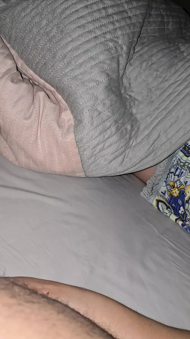 Step mom in bed with step son naked with low erection