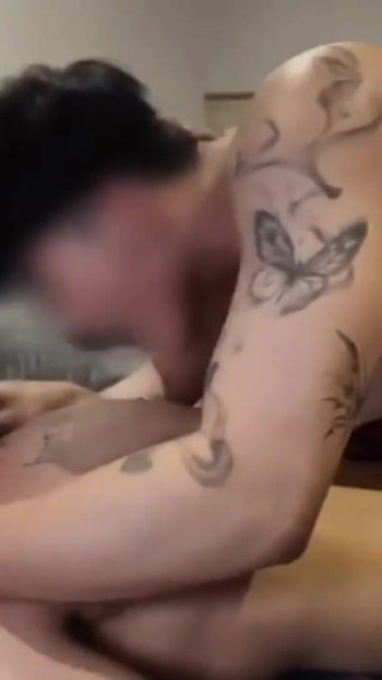 Thrilling moment from "Sister's Hot BF Fucks Me Raw in Secret"