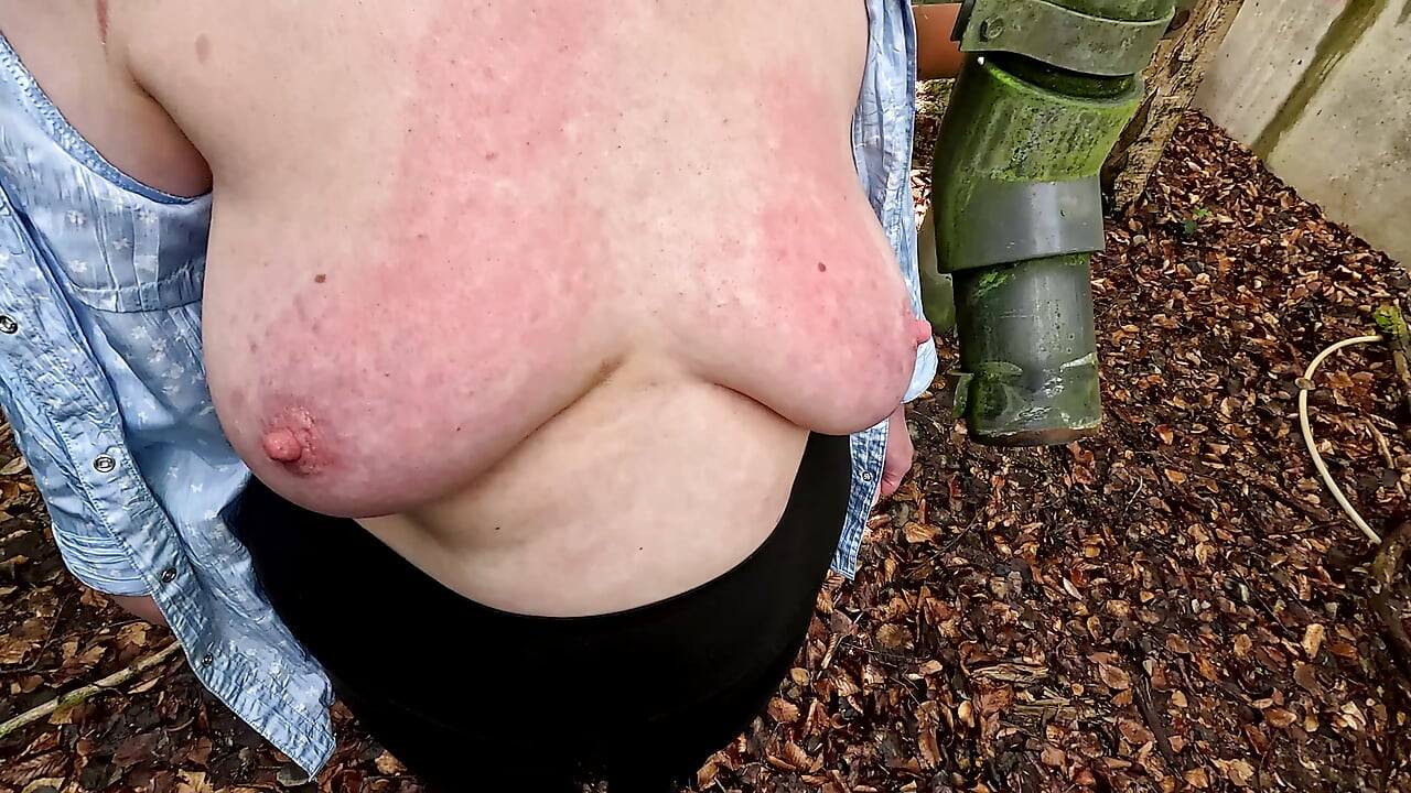Breasts beating at the industrial plant