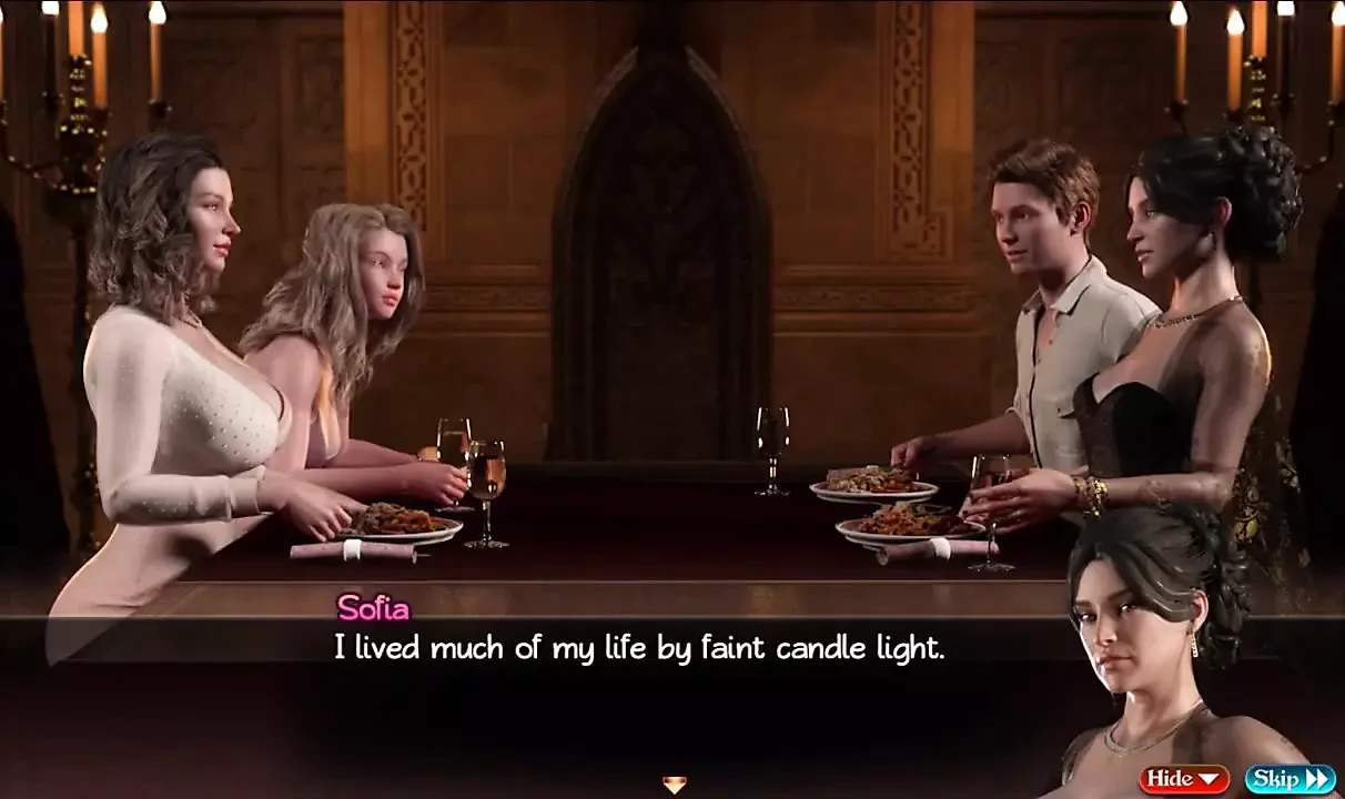 Acara makan malam V753031 nadia oleh loveskysan69