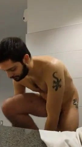 Handsome Man Gets Quick Handjob