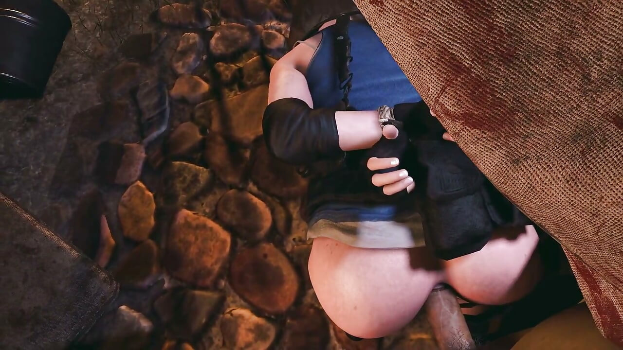 Jill Valentine Had Bondage Sex on the Street