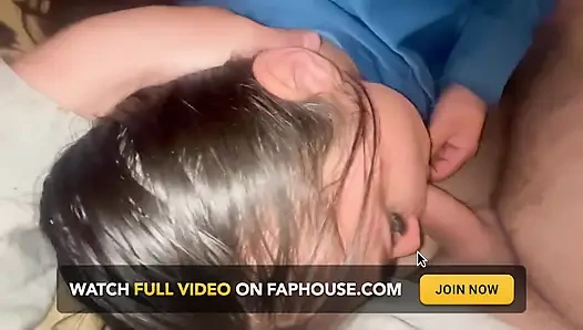 Blowjob pagi membuat hariku lebih indah