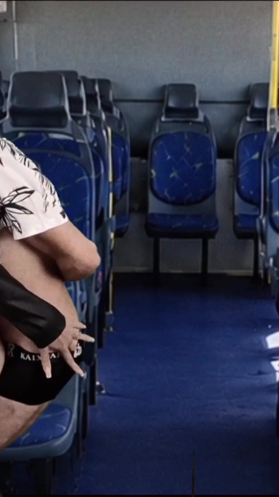 College student being tapped by stranger on the bus! | Clip 1