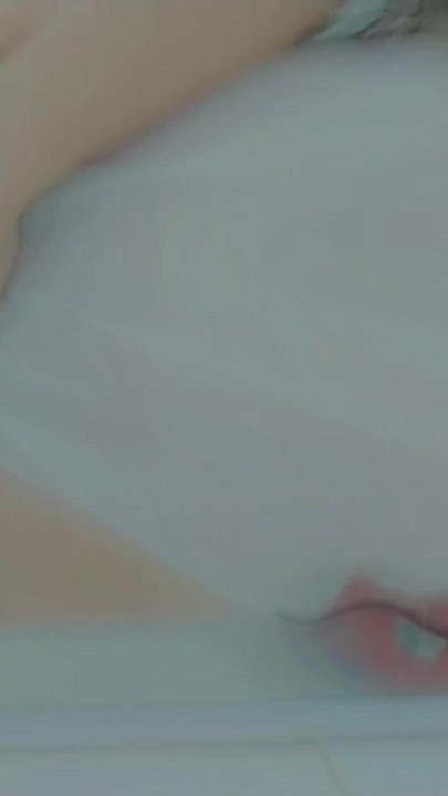 Thrilling moment from "Naughty girl taking a hot shower and getting horny ending up masturbation at shower , mouth close up"