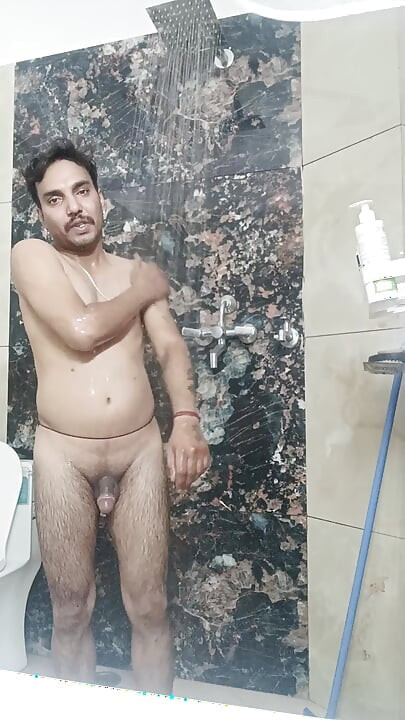 indian desi man sex and show shower show and masterbation