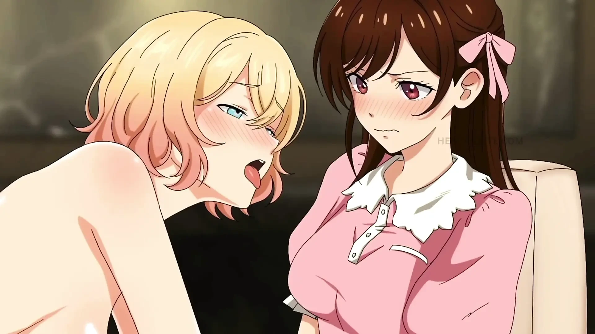 Our Housemaid’s Couldn’t Resist Whatching Us and She Joined To A Hot Threesome – Animation Sex
