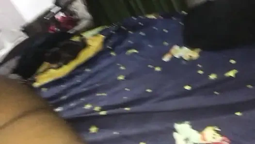 My step brother give me a hard fuck with his big black dick