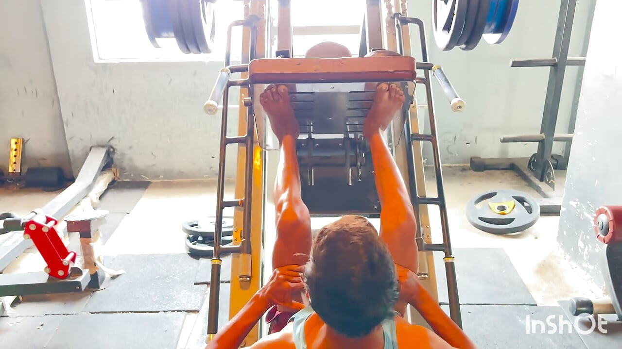 Desi boy masterbation with workout in room