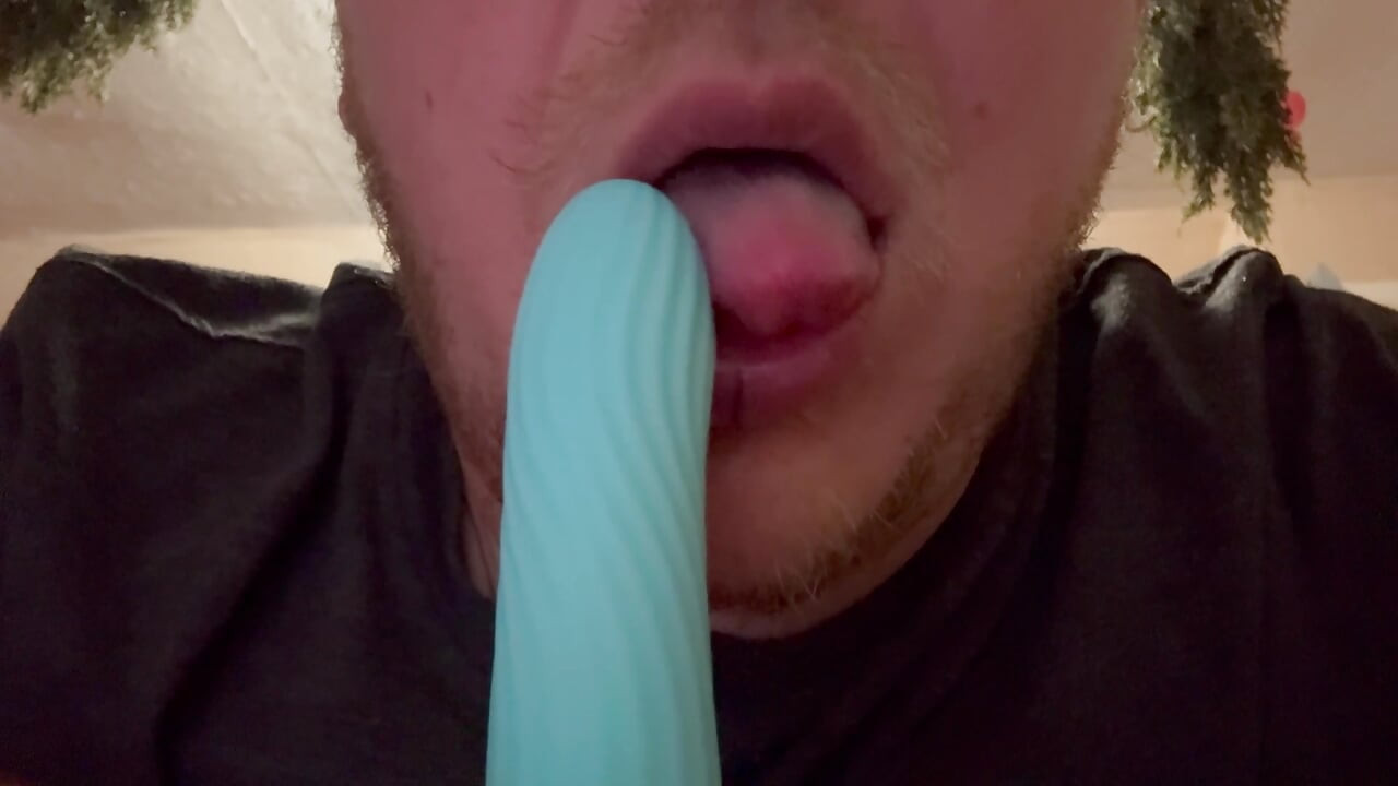 Yavaş Çekimde Emme - Dildo