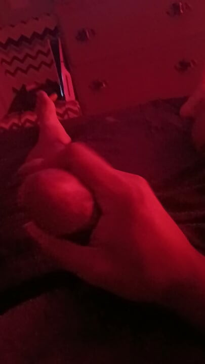 Me in the red room