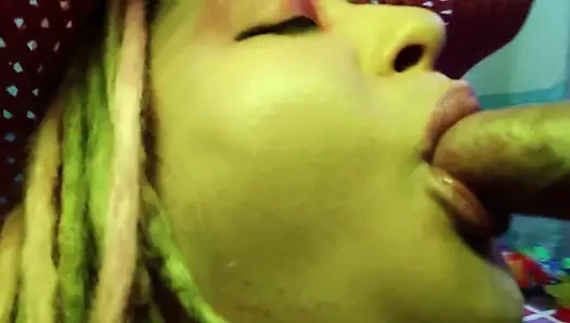 Turning straight cowboys into cocksucking sissies BJ with cumshot ending