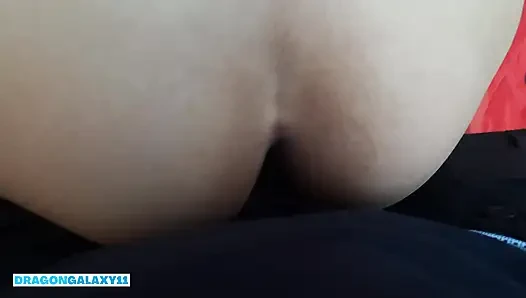 Creampie, sex in der Öffentlichkeit in den bergen mit heißer latina