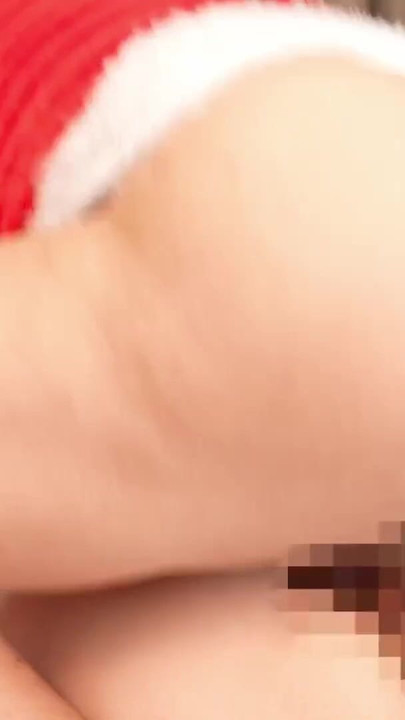 For Little Miko Who Stays At Home Alone At Christmas... Santa Gifts Her With His Seed | Clip 3