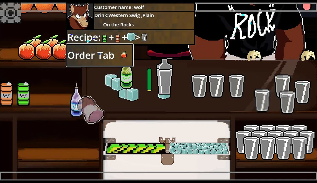 Hardcore sex with the sexy bartender  (Hazel the bartender)