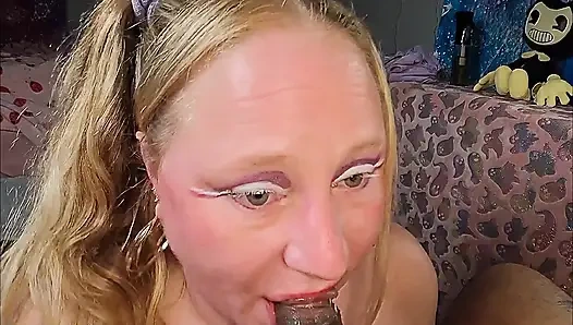 Throat Goblin Ep - 93 Blonde MILF Will Verzweifelt Tiefen Blowjob, Sperma in Den Hals