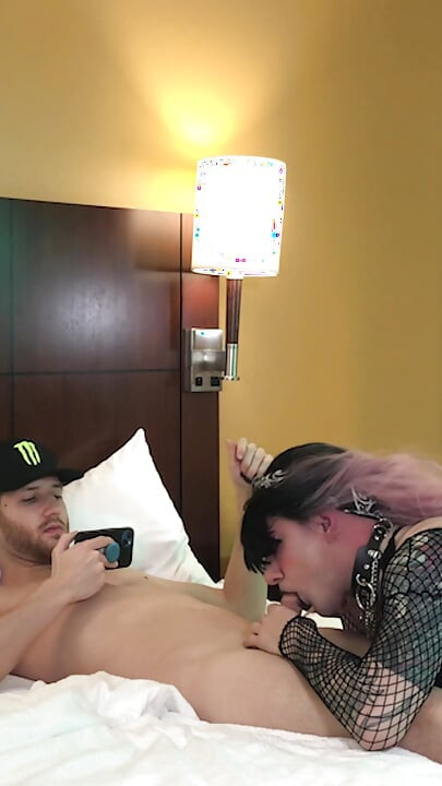 Goth Sissy Jade Madison Deepthroating Dick - Compilation 2