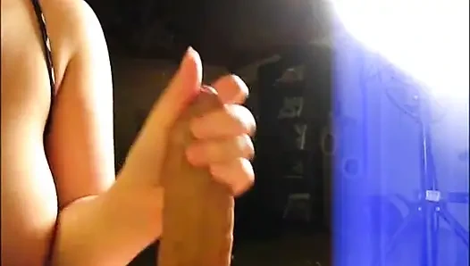 POV Sauge und melke Deinen Schwanz leer