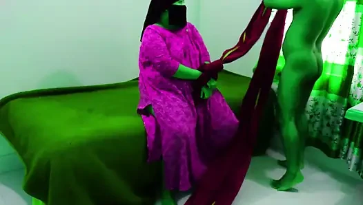 Saudi MILF pushed stepmom to fuck her stepson