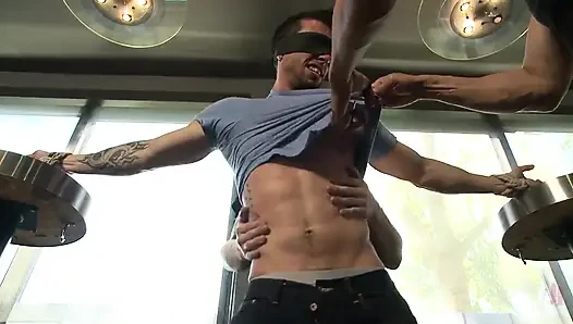Yırtık düz barmen