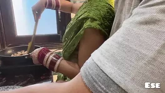 Desi Village wife Fucked in the Kitchen with Husband