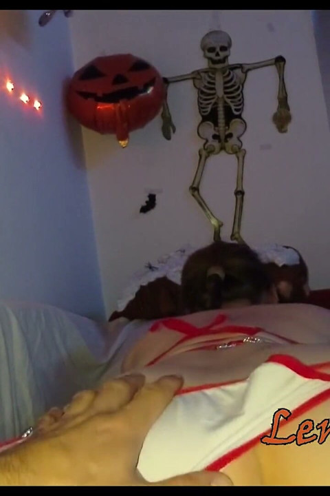 Wild Nurse Surprises Patient on Halloween