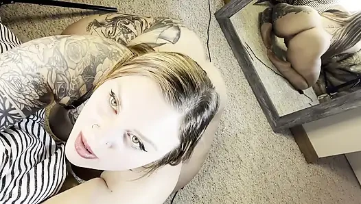 POV: blowjob mit Gesichtsbesamung und Dirtytalk