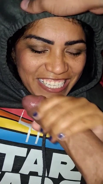 Just a Hoodie and a Beani but Her Pussy Was Begging for My Cock