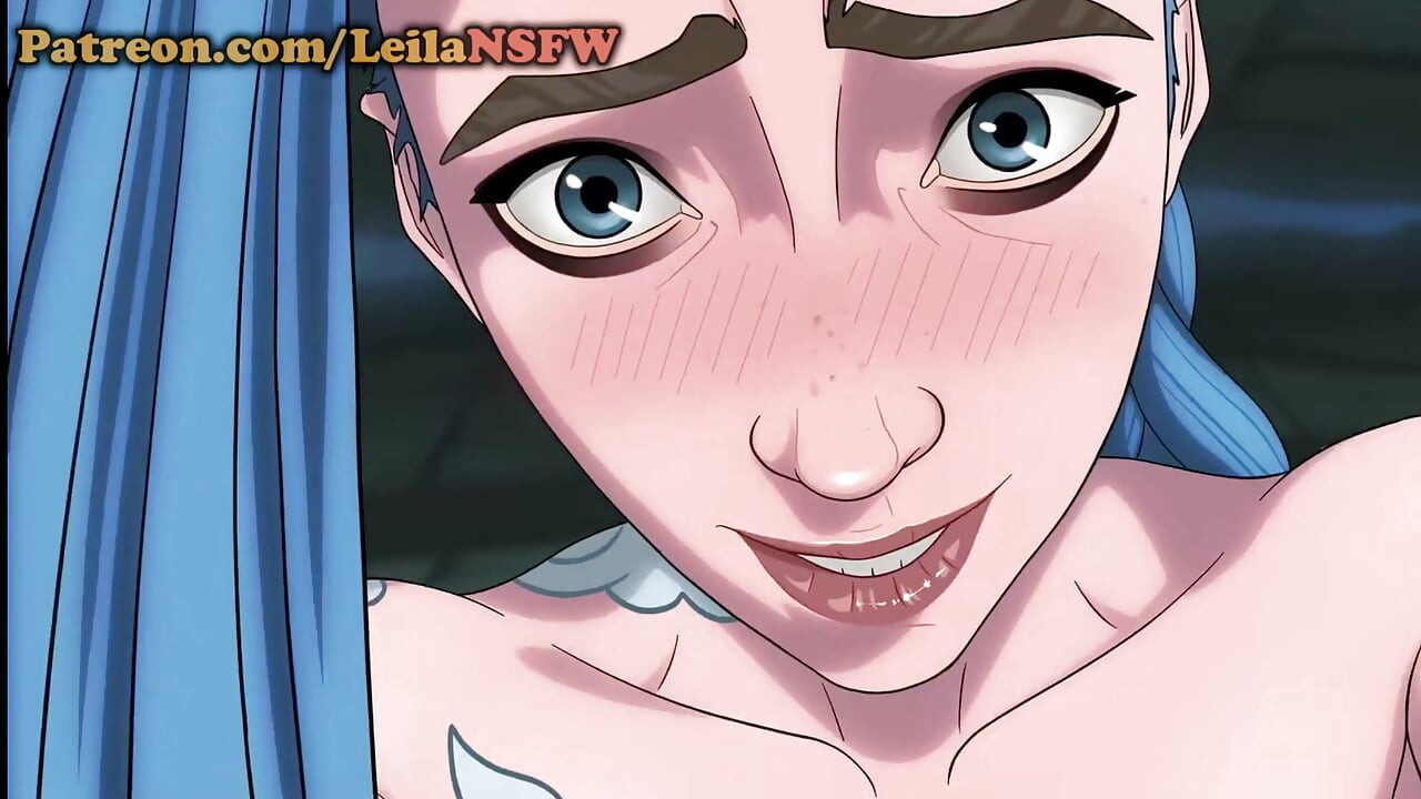 Jinx Big Cum Addict Ridding Ekko Big Back Cock