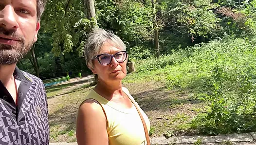 Madam O açık Havada Anal 6 - Bee's & Mantar!!