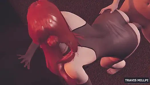Эта милфа может иметь 2 огромных кримпая подряд - Трэвис Миллпи