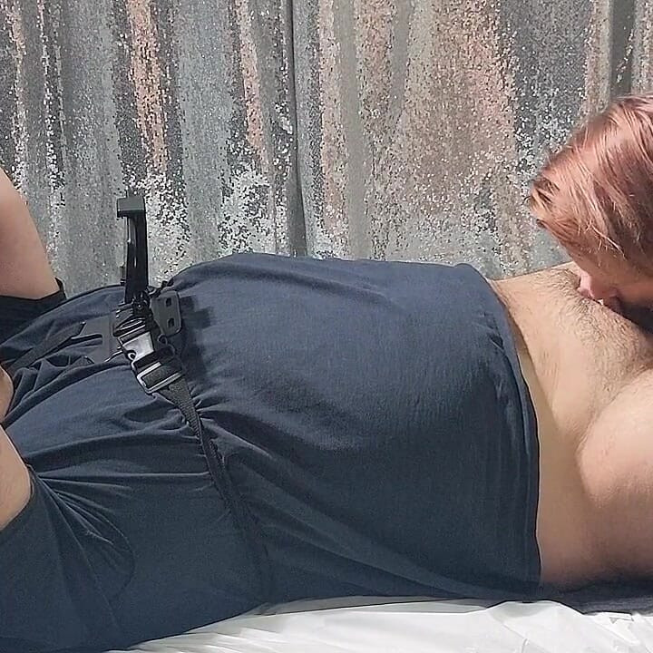 Autumn Sucks My Cock