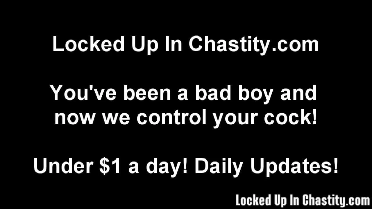 Lock your cock up for your Goddess