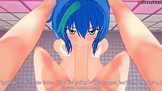 Xenovia nyepong di kamar mandi - serial dxd ntr madness