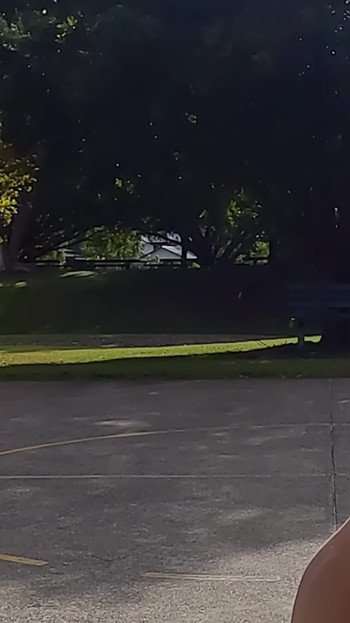 Powerful moment from "Straight guy playing basketball in public with his dick out."