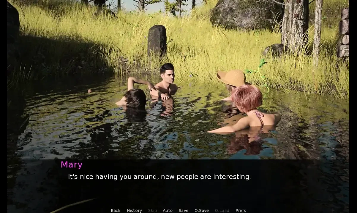 Dusklight manor: swimming with sexy girls in bikini ep 11