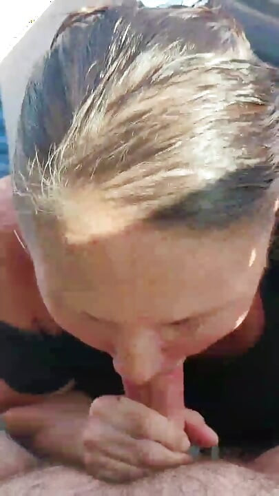 She sucks it outside at the storage unit. She wants what she wants it's not about me