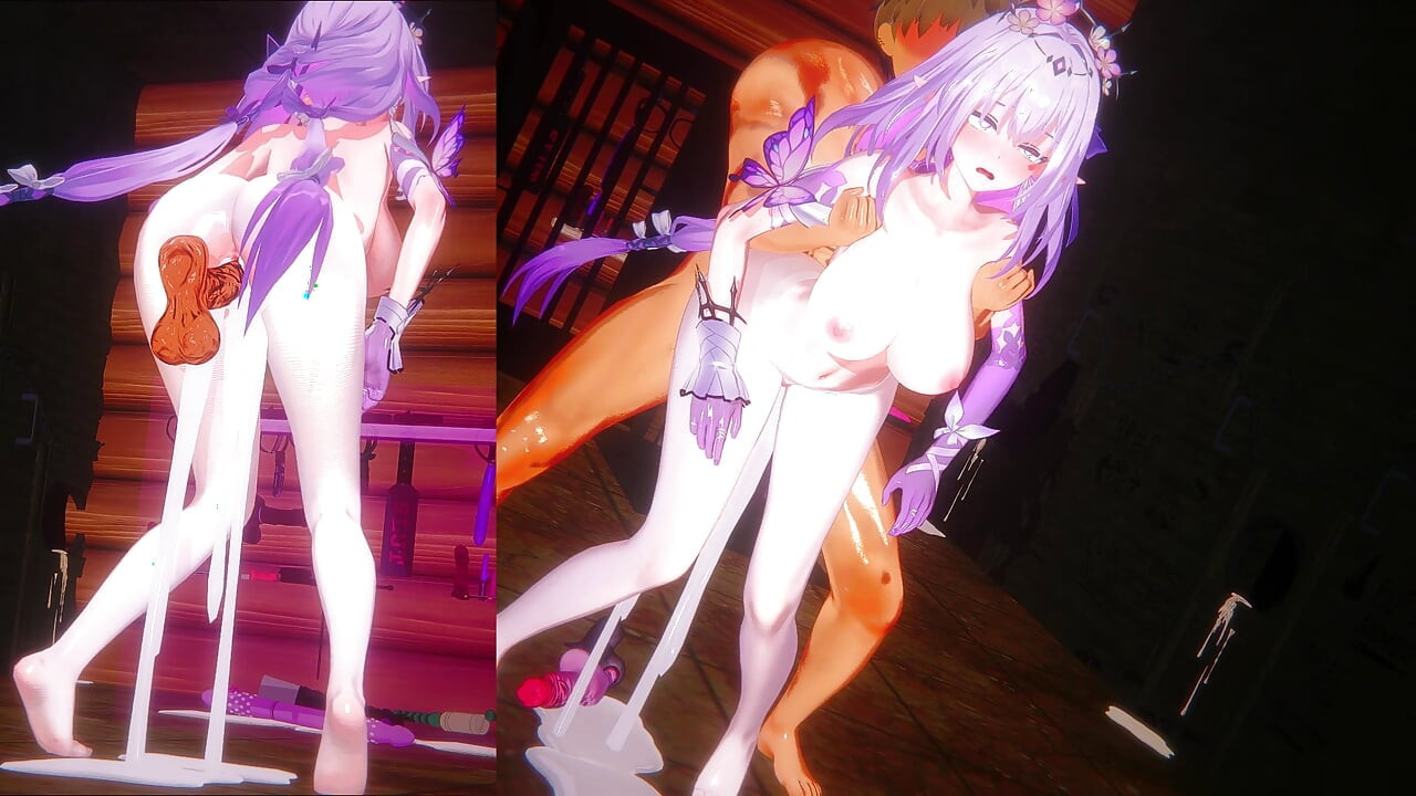 Honkai Star Rail - Castorice grov sex med vuxna leksaker gruppknull, spermapaj &squirtande 3D Hentai sex animation