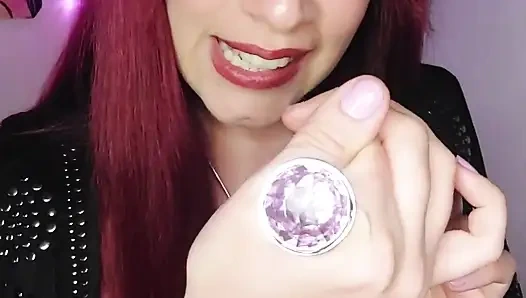 Gauchita arkadaşın seni oyuncak satın almak için seks dükkanına götürüyor