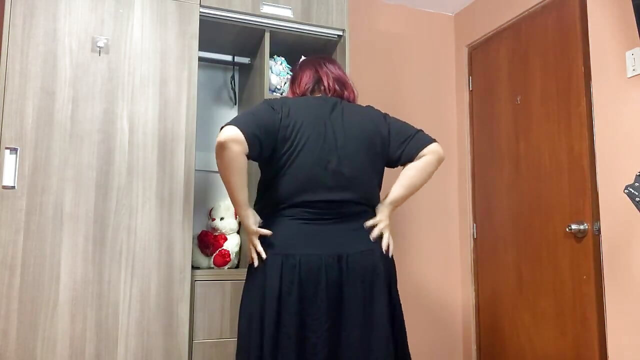 Step-mom Gets Stuck in the Wardrobe POV