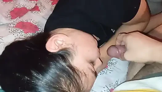 Stepfather Comes to Fuck Me in the Mouth and I Know How to Do It and Swa...