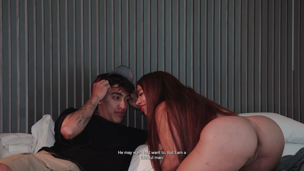 My girlfriend's horny friend takes my 24 cm up her ass since my girlfriend refuses