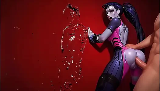 Cosplay Babe Gets a Fucked by a Huge Cock in Her Ass