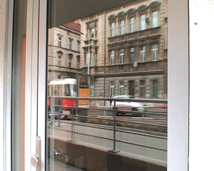 Hot Blonde Granny Gets Her Hairy Twat Covered in Cum